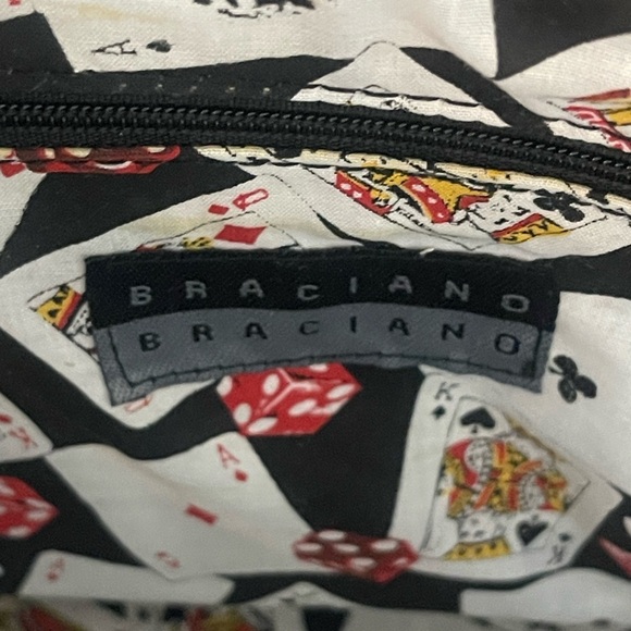 Vintage BRACIANO leather with sequins authentic quiet luxury, limited addition​​ - Picture 10 of 12